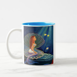 Die Maschinenhälften-Meerjungfrau - Tasse durch