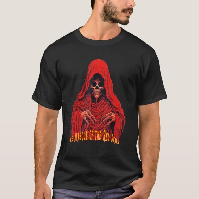 Die Maske des Roten Todes durch Edgar Allan Poe T-Shirt (Vorderseite)
