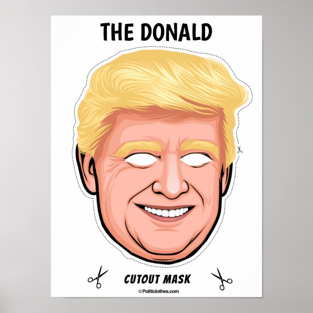 Die Maske Donald Halloween Poster (Vorne)