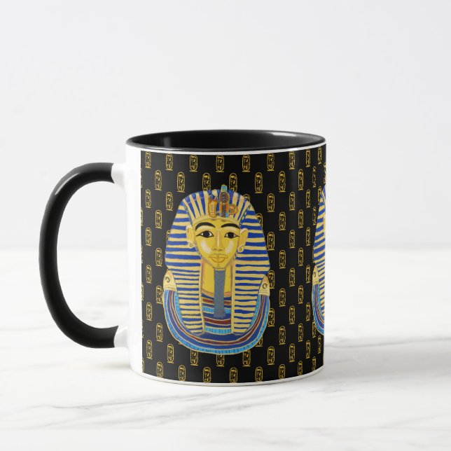 Die Maske von Tutankhamun Tasse (Links)