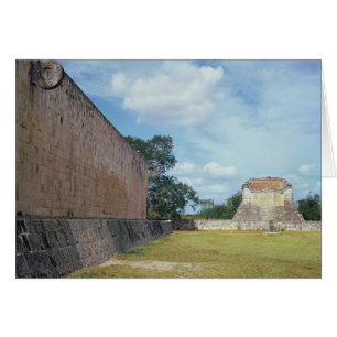 Die Mauer des Ball Court