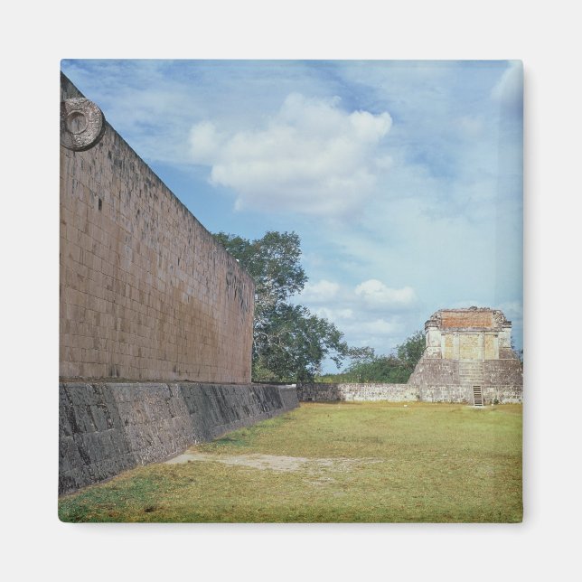 Die Mauer des Ball Court Magnet (Vorne)