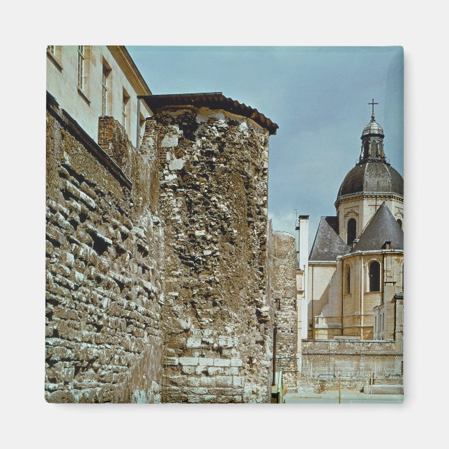 Die Mauer von Philippe Auguste, rue des Jardins Magnet (Vorne)
