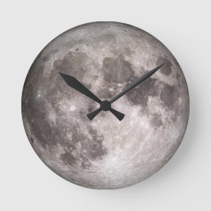 Die Mauermauer-Uhr Runde Wanduhr