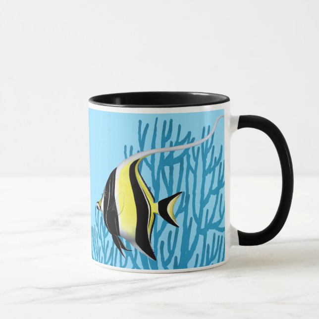 Die maurische Idol-Riff-Fisch-Tasse Tasse (Rechts)