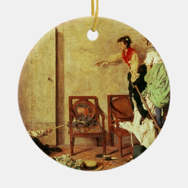 Die Maus Keramikornament (Vorne)