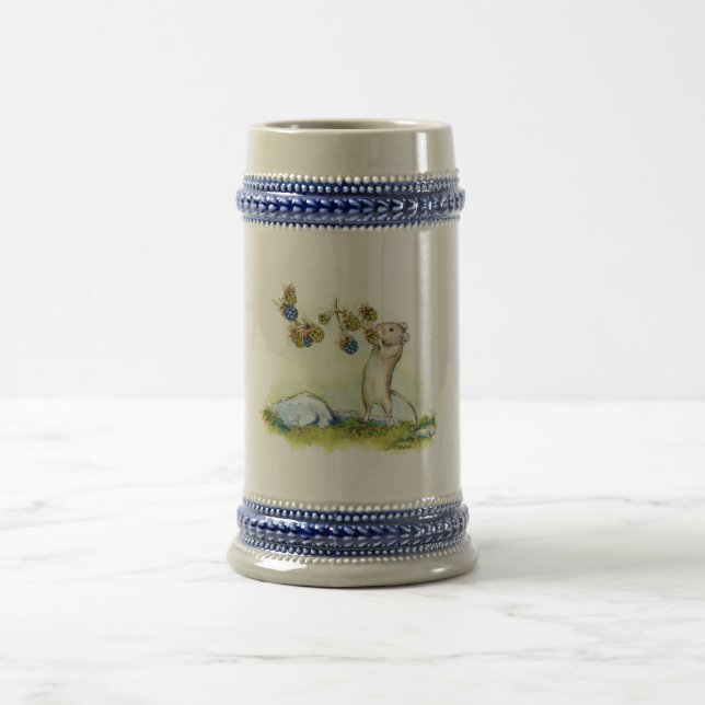 Die Maus von Brambles Art von Alissa Hansen Bierglas (Mittel)