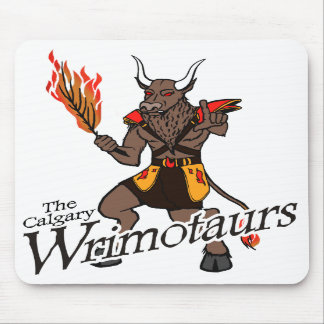Die Mausunterlage Calgarys Wrimotaurs Mousepad