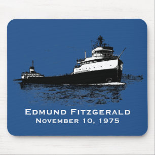 Die Mausunterlage Edmund Fitzgerald Mousepad