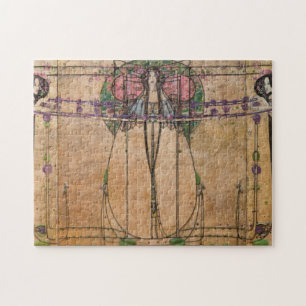 Die May-Königin von Margaret Macdonald Mackintosh Puzzle