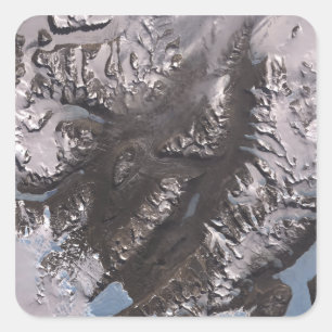 Die McMurdo Dry Valleys Quadratischer Aufkleber