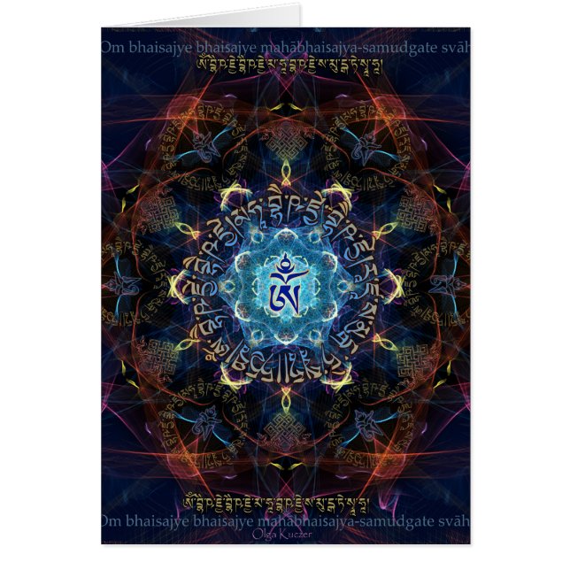 Die Medizin Buddha - Bhaisajyaguru (Vorne)