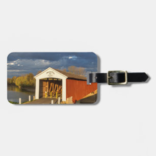 Die Medora Covered Bridge, erbaut 1875 Gepäckanhänger