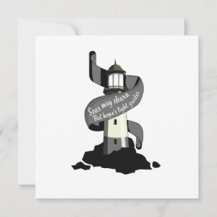 Die Meere mögen brennen, aber die Lichtführer der  Feiertagskarte