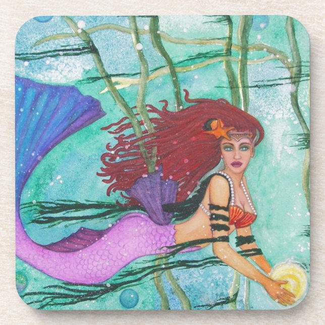 Die Meeresregion Untersetzer (Vorderseite)