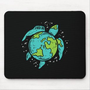 Die Meeresschildkröte des Earth Day Rettete unsere Mousepad