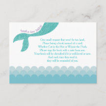 Die Meerjungfrau bringt einen Bucheinsatz, Bücher 