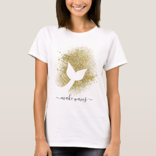 Die Meerjungfrau-Schwanz der erwachsenen Frau T-Shirt