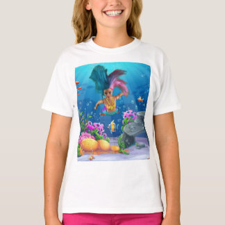 Die Meerjungfrauen amüsieren sich. T-Shirt
