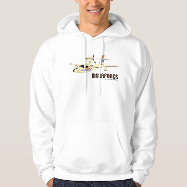 Die Megeforce Adventure Mobile (Für helle Farben) Hoodie (Vorderseite)