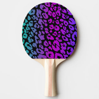 Die mehrfarbige Leopard-Serie Design 1 Tischtennis Schläger
