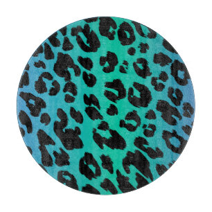 Die Mehrfarbige Leopard-Serie Design 6 Schneidebrett