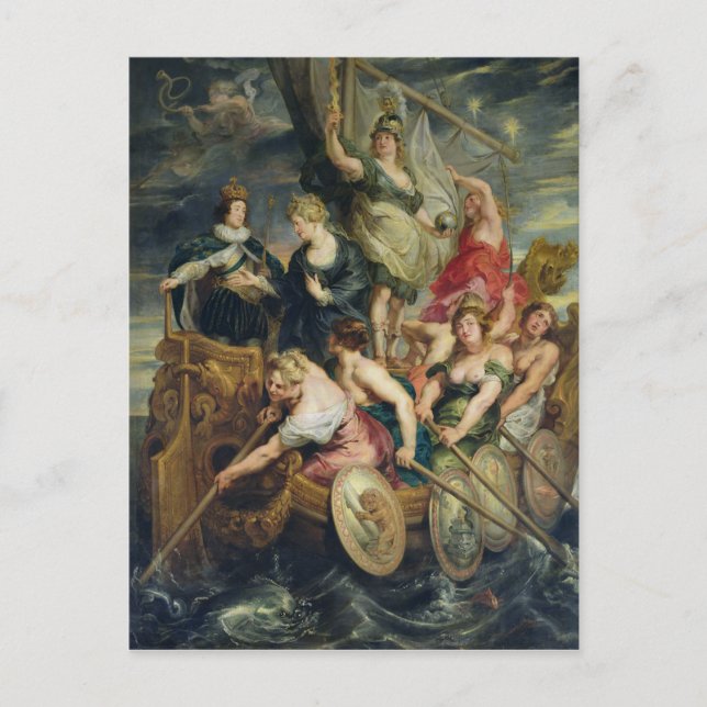 Die Mehrheit von Louis XIII Postkarte (Vorderseite)