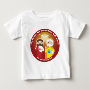Die meiste Heilige Dreifaltigkeit Baby T-shirt