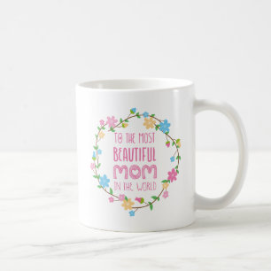 Die meiste schöne Mama im Weltrosa Kaffeetasse