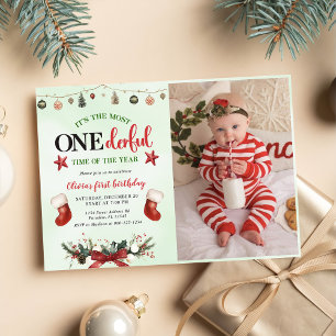 Die meiste Zeit Strumpf Weihnachten Geburtstag Einladung