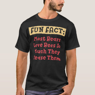 Die meisten Bären Liebe Bienen so viel lustige Tie T-Shirt