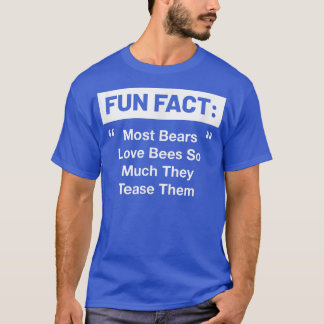 Die meisten Bären Liebe Bienen so viel lustige Tie T-Shirt