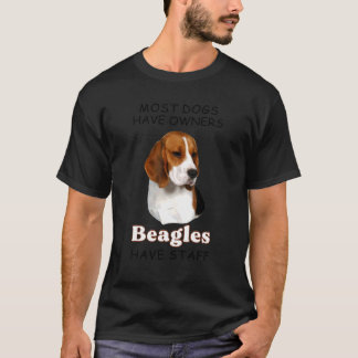 Die meisten Hunde haben Besitzer Beagles haben Per T-Shirt