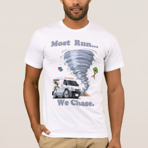 Die meisten laufen. Wir jagen T-Shirt