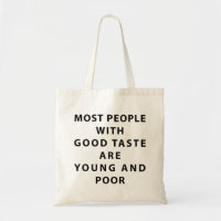 Die meisten Leute. Tasche