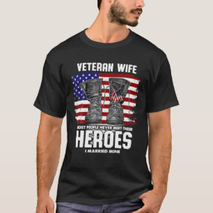 Die meisten Leute treffen nie ihre Helden, ich Ver T-Shirt