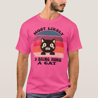 Die meisten Likelyo bringen Zuhause eine Katze mit T-Shirt