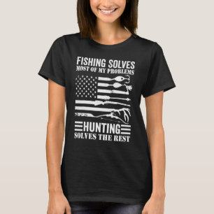 Die meisten meiner Probleme löst die amerikanische T-Shirt