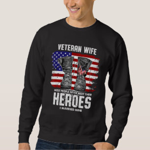 Die meisten Menschen treffen ihre Helden nie Veter Sweatshirt