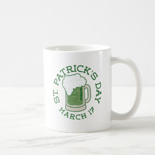Die meisten Patricks bedrückten grünes Bier Kaffeetasse