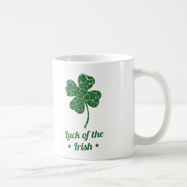 Die meisten Patricks hatten Pech-Klee Kaffeetasse (Rechts)