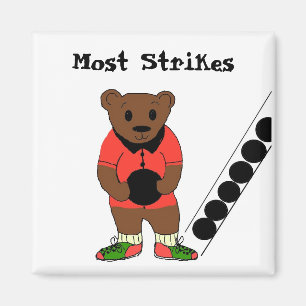 Die meisten Strikes - Bowling Magnet