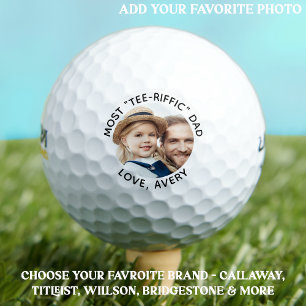 Die meisten T-SHIRT RIFFIC VATER - Golfer - Person Golfball