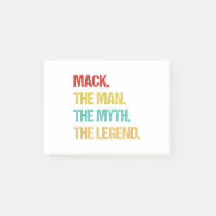 Die Menner mack den Mann, den Mythos, die Legende Post-it Klebezettel