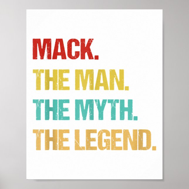 Die Menner mack den Mann, den Mythos, die Legende Poster (Vorne)