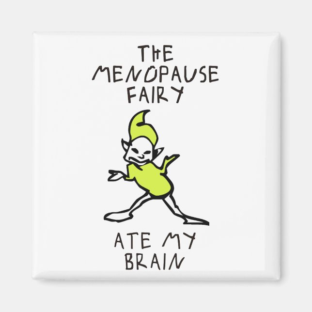 Die Menopause Fairy Magnet (Vorne)