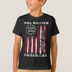 Die Menschen Eine Nation Unter Gott 250 Jahre T-Shirt