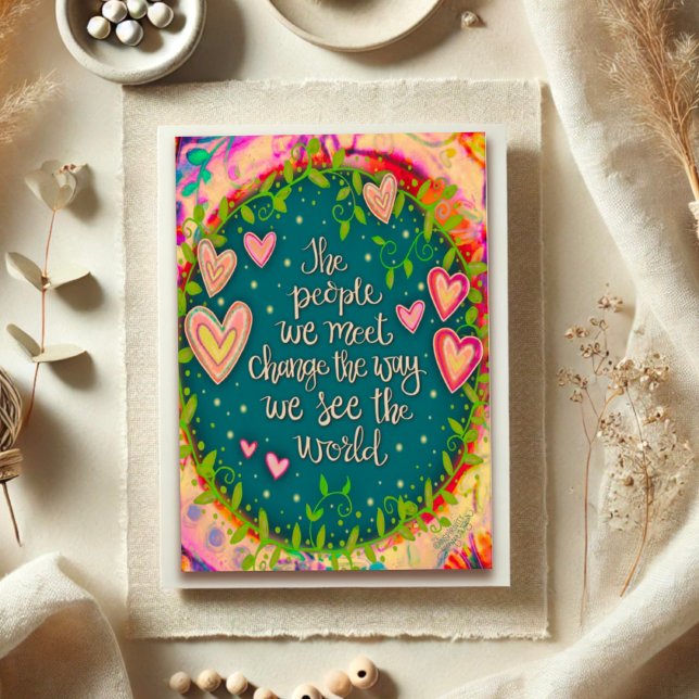 Die Menschen inspirieren, die wir treffen, um Insp Karte (Von Creator hochgeladen)
