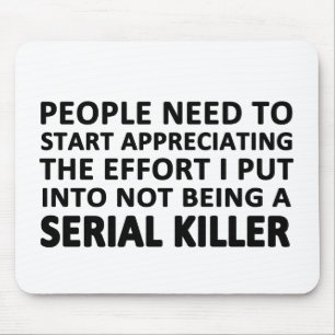 Die Menschen müssen anfangen zu schätzen Mousepad