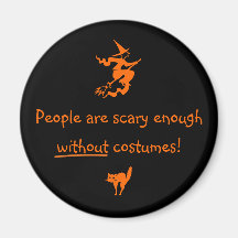 Die Menschen sind Beängstigend genug